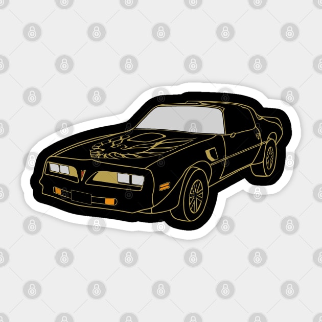 The Bandit Sticker by HellraiserDesigns